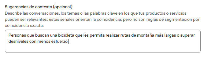 Contexto de Chatgpt Ads